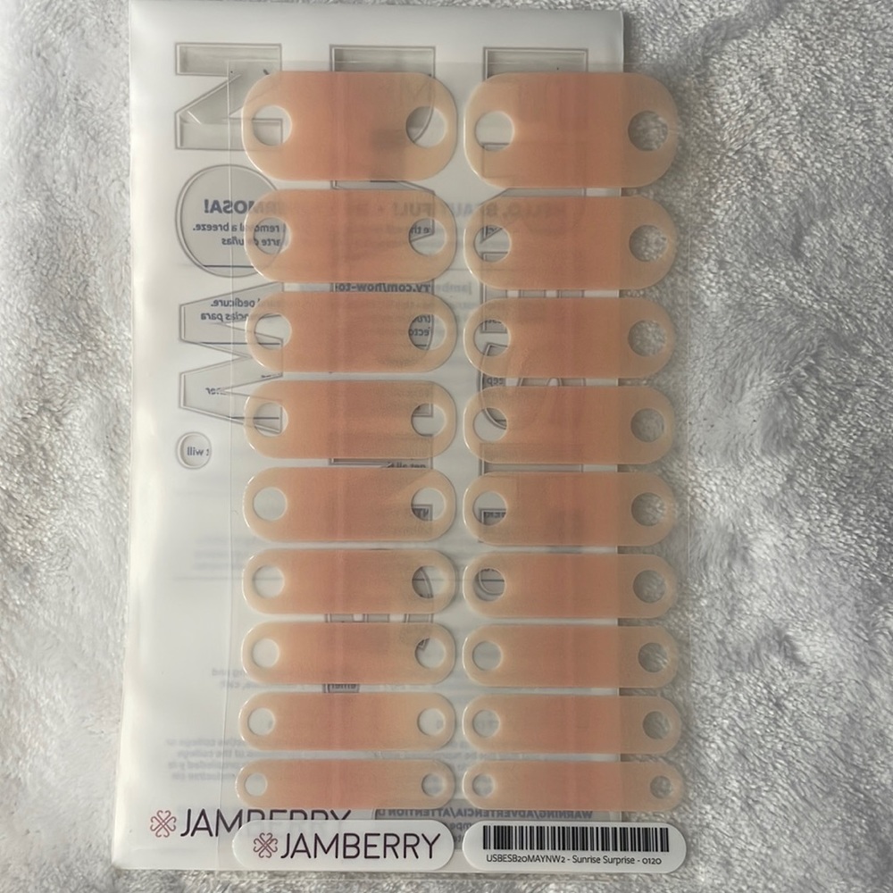 Jamberry Nail Wrap Sunrise Surprise